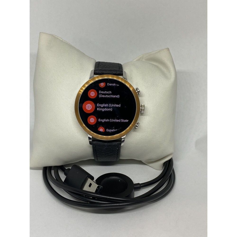 Fossil Gen 4 Authentic Digital Dial Smart Watch Custom Band FTW6016 DC178
